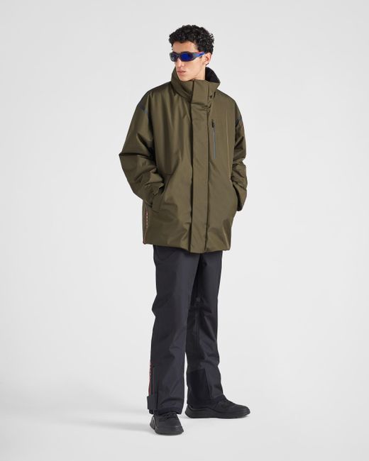 Prada Green Extreme-tex Ski Jacket for men