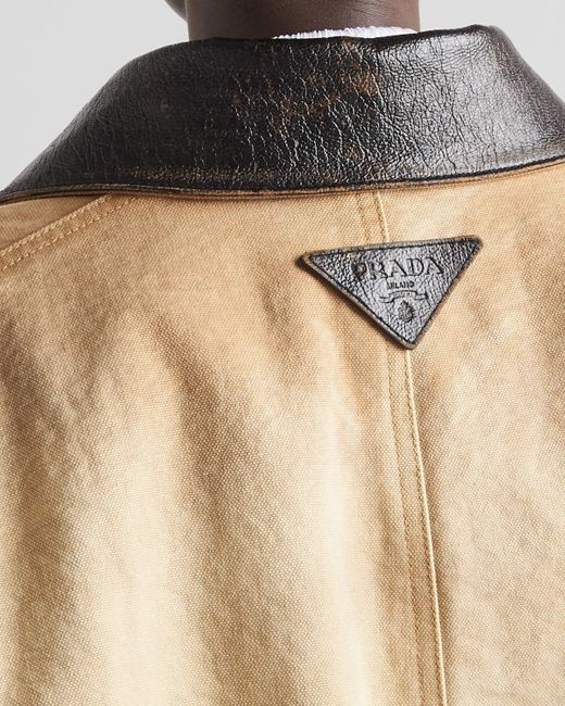 Prada Natural Canvas Jacket