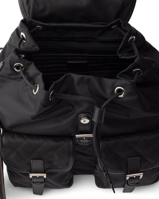 Zaino Medium di Prada in Black