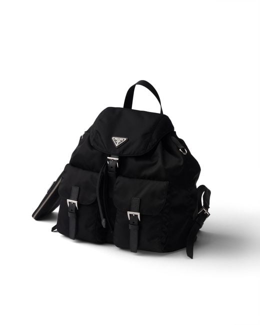 Prada Black Medium Re-Nylon Backpack