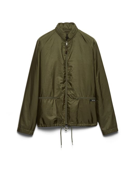 Prada Green Hooded Re-Nylon Jacket for men
