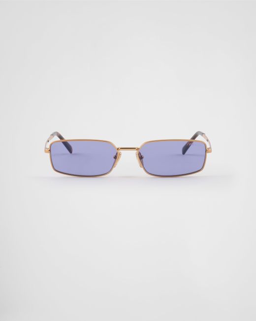 Prada Blue Sunglasses With The Logo