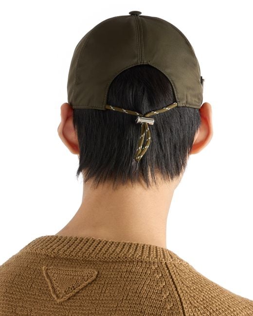 Prada Multicolor Speedrock Re-Nylon Baseball Cap for men