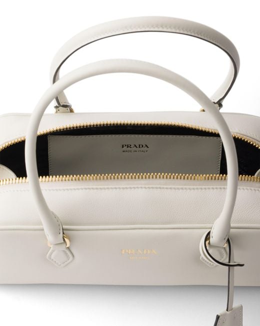 Bauletto Medium di Prada in White
