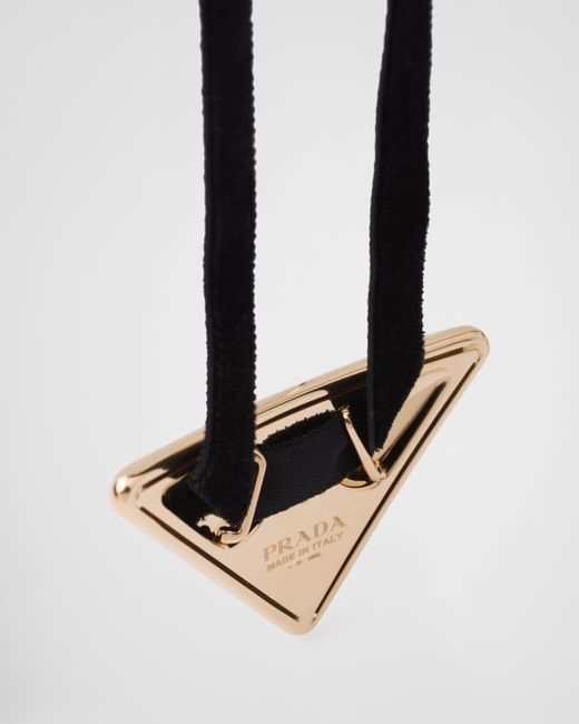 Ras Du Cou À Pendentif Eternal En Jaune Prada en coloris Metallic