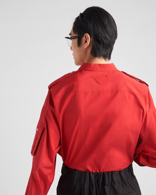 Camicia di Prada in Red da Uomo