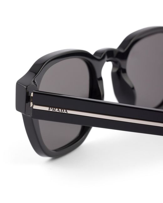 Prada Multicolor Sunglasses With The Iconic Metal Plaque for men