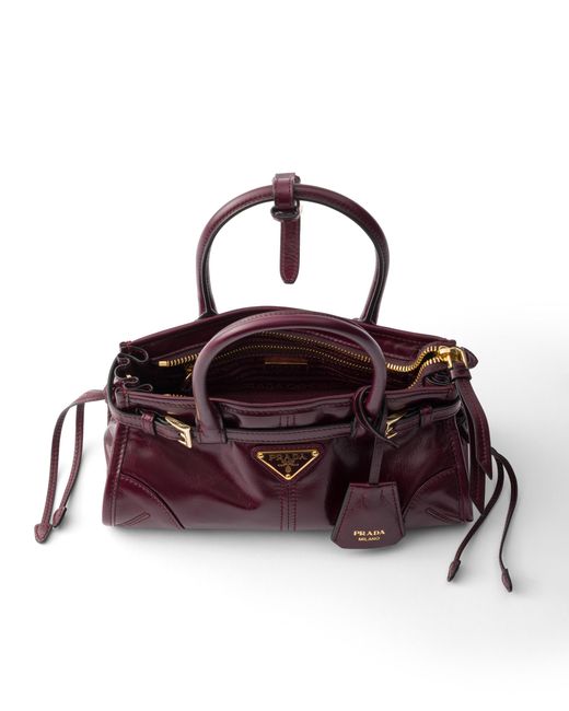 Prada Red Bonnie Leather Mini-Bag
