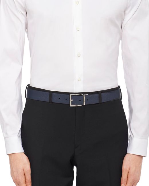 Cinturón, Hombre, Talla Prada de hombre de color Blue