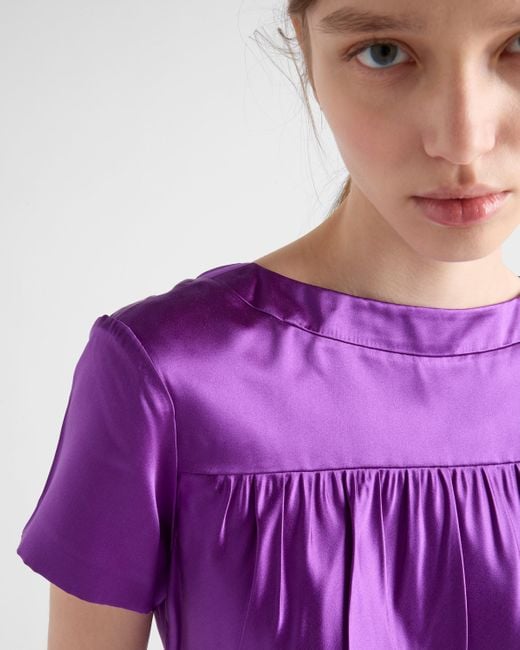 Robe Old Duchesse Prada en coloris Purple