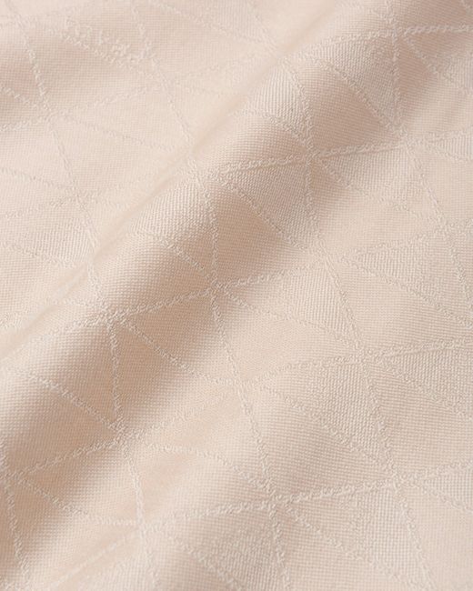 Prada White Symbole Silk And Wool Jacquard Shawl
