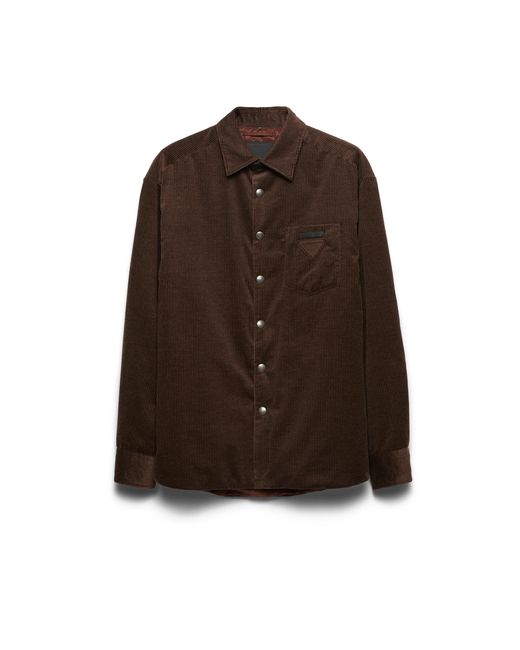 Camicia di Prada in Brown da Uomo