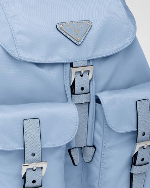 Prada Blue Small Re-nylon Backpack