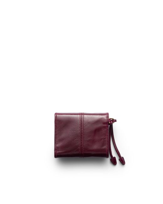 Prada Purple Small Leather Wallet