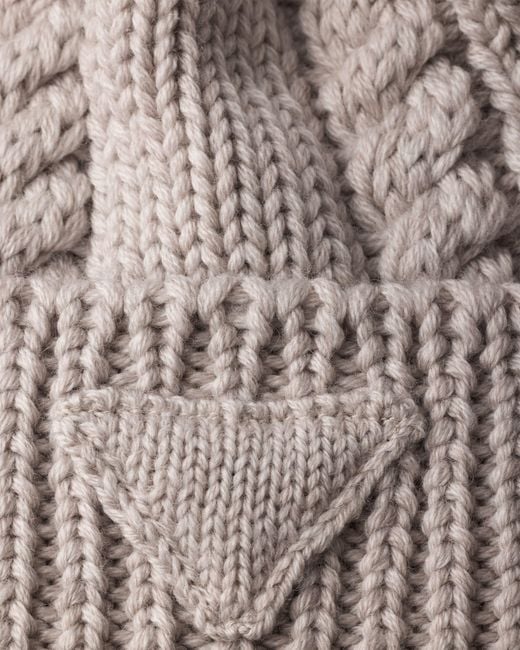 Prada Multicolor Wool Beanie
