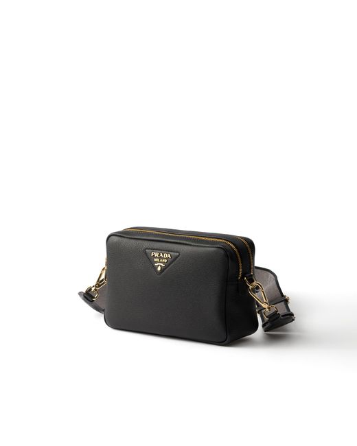 Borsa A Tracolla Small di Prada in Black