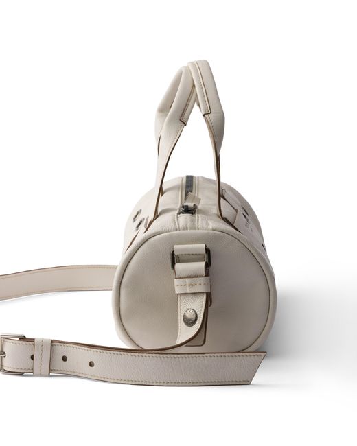 Prada Multicolor Route Large Leather Top-Handle Bag