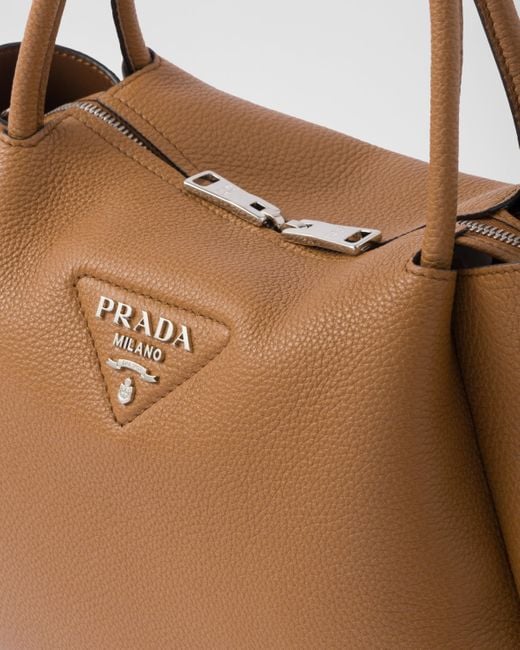 Prada Brown Medium Leather Handbag