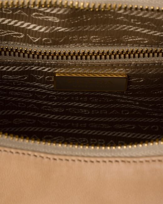 Prada Natural Explore Large Nappa Leather Bag