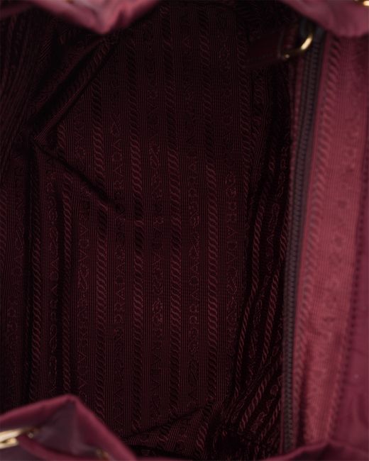 Prada Red Re-Edition 1978 Kleiner Rucksack Aus Re-Nylon
