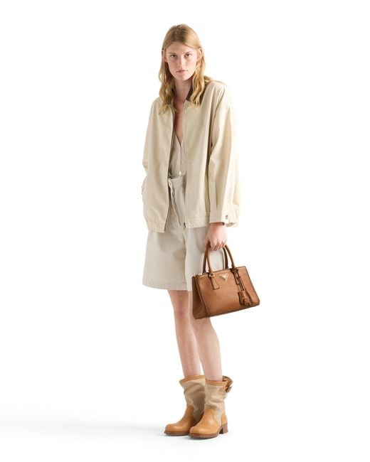 Prada Brown Galleria Medium Leather Bag