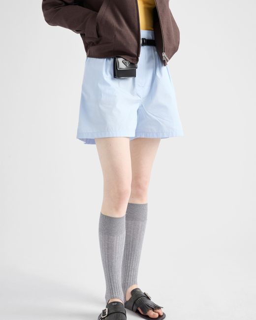 Shorts di Prada in Blue
