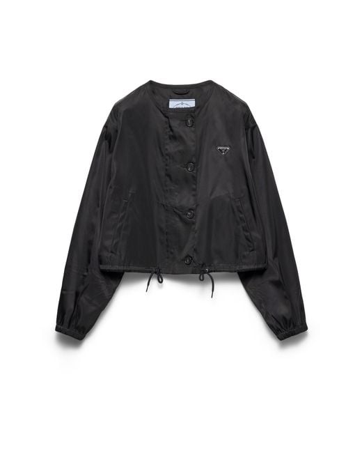 Prada Black Re-Nylon Blouson Jacket
