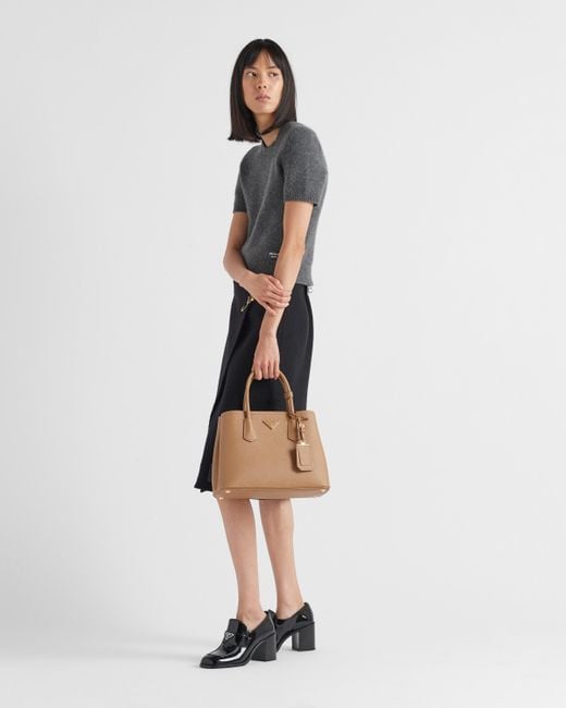 Prada Women's Double Saffiano Leather Mini Bag