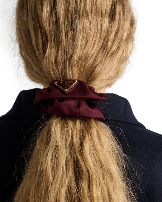 Elastico Per Capelli di Prada in Purple