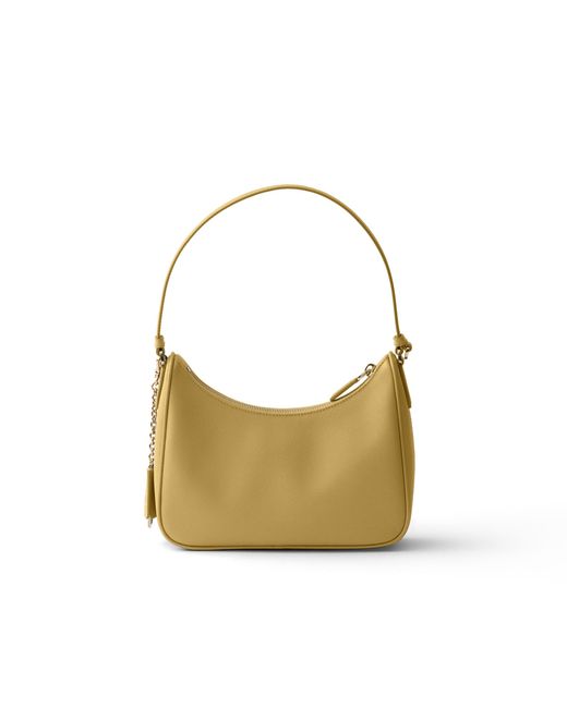 Prada Metallic Re-Edition 2005 Saffiano Leather Mini-Bag