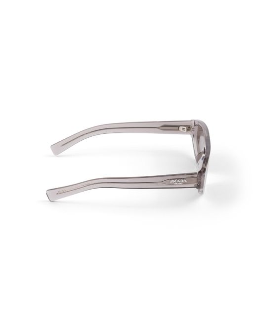Prada Gray Eyewear Collection Sunglasses for men