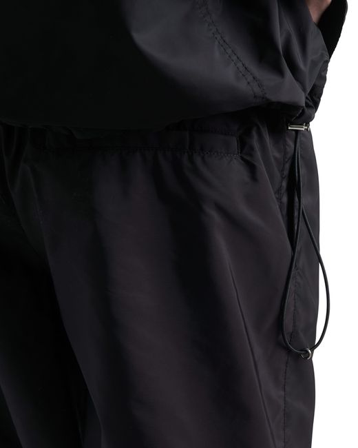 Prada Black Re-Nylon Swim Trunks for men