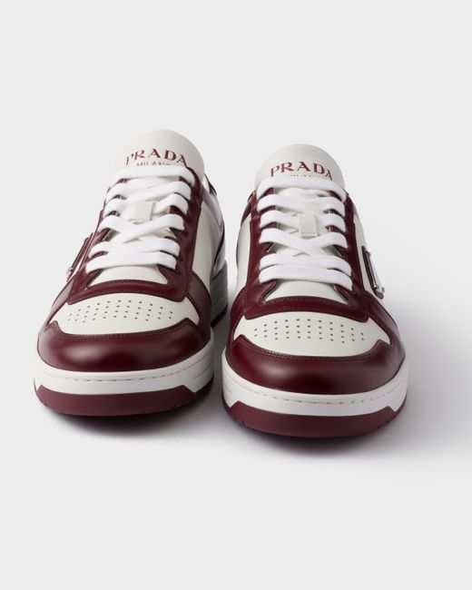 Sneakers Downtown di Prada in White da Uomo