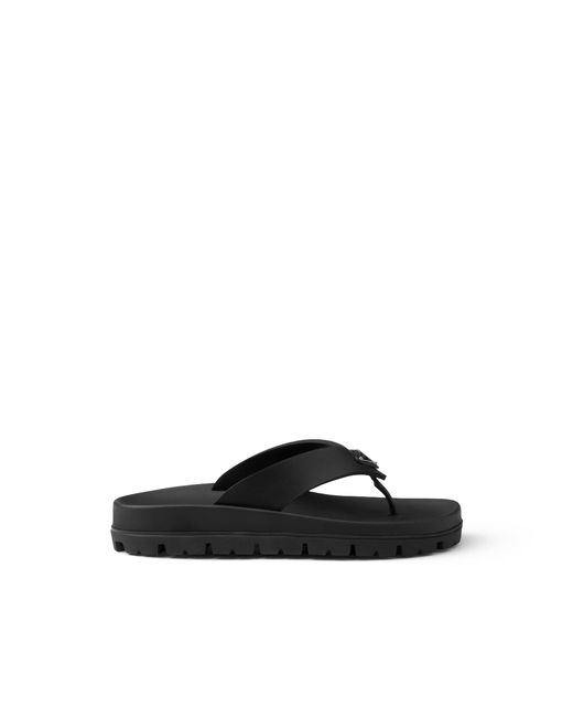 Prada Black Sandalen