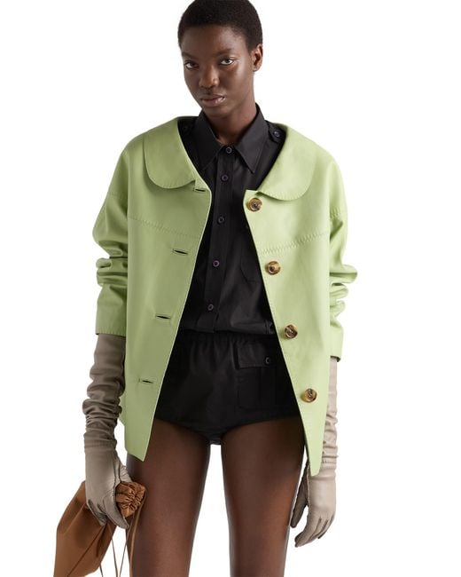 Prada Black Poplin Shorts