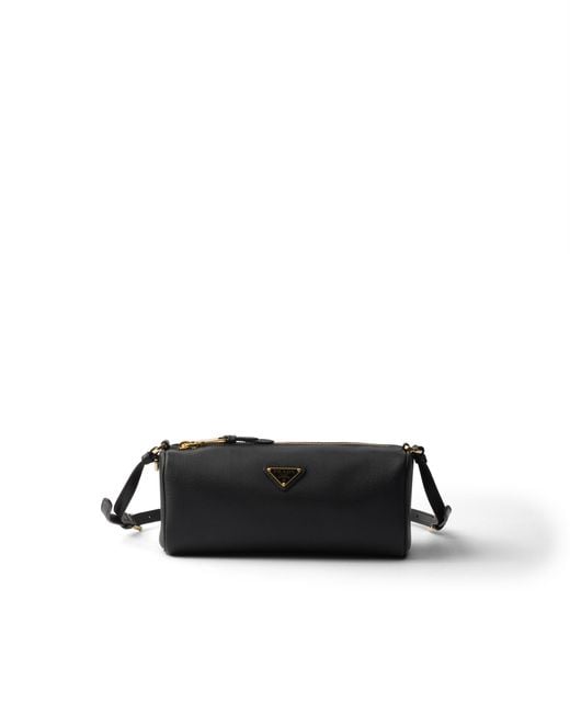 Prada Black Leather Pouch