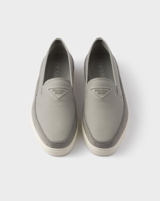 Slip-On di Prada in White da Uomo