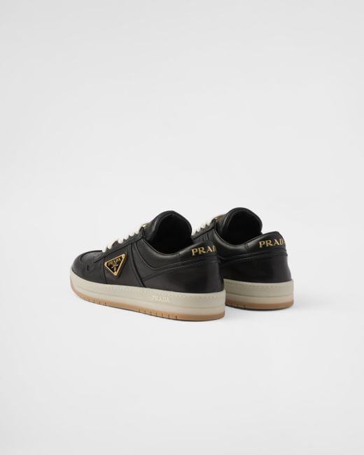 Prada Black Downtown Nappa Leather Sneakers