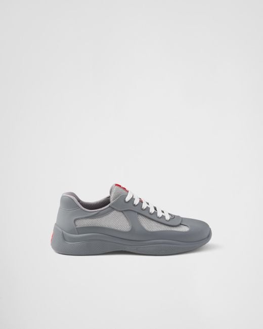 Sneakers America's Cup Soft di Prada in Gray da Uomo