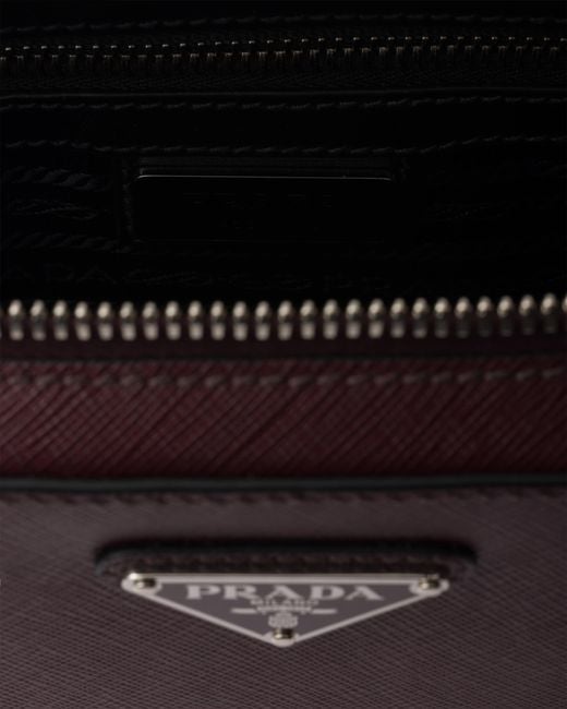 Pouch di Prada in Purple da Uomo