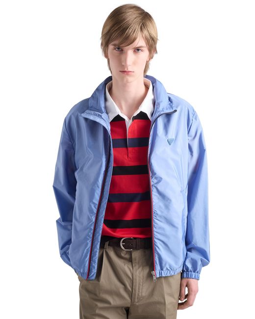 Prada Blue Re-Nylon Jacket, Light for men