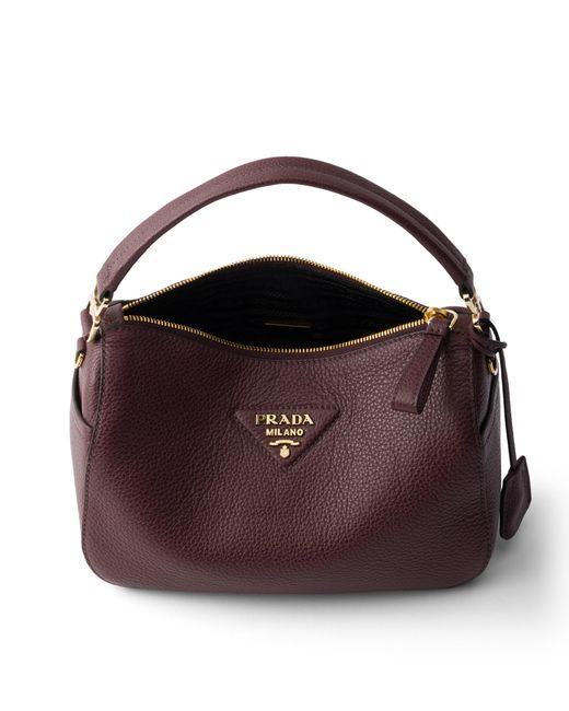 Borsa Small di Prada in Purple