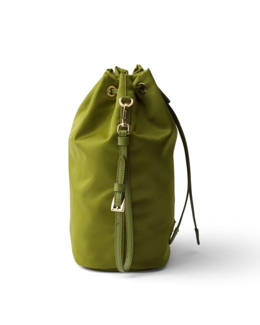 Prada Green Re-Nylon Pouch, Ivy