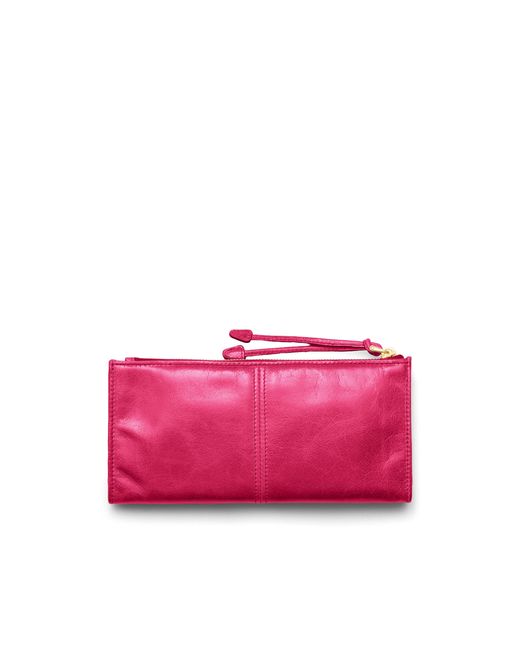 Prada Pink Leather Pouch, Peony