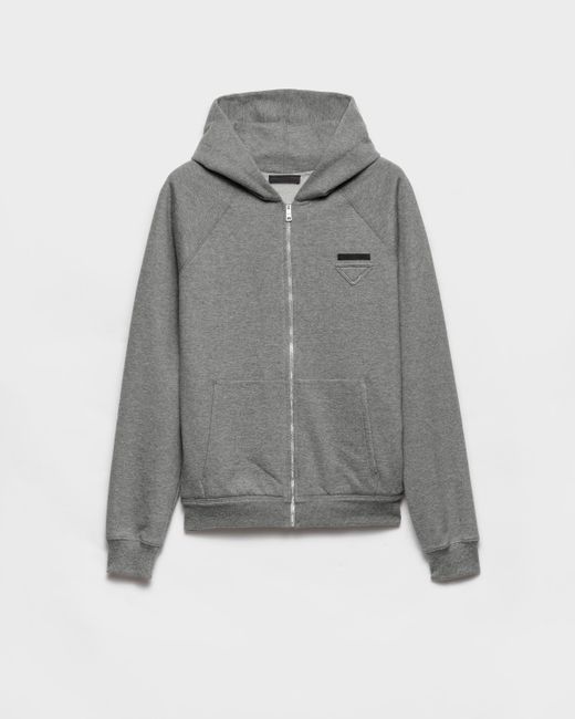Felpa di Prada in Gray da Uomo