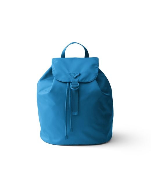 Prada Blue Re-Nylon Backpack, Light