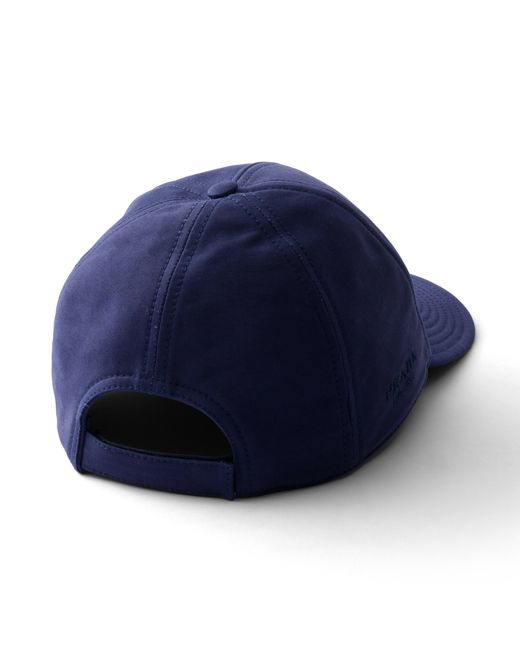 Cappello Da Baseball di Prada in Blue da Uomo