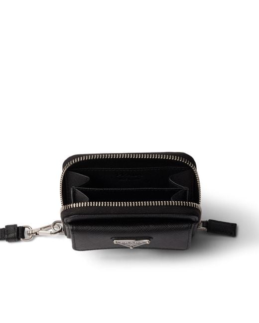 Portamonete di Prada in Black da Uomo