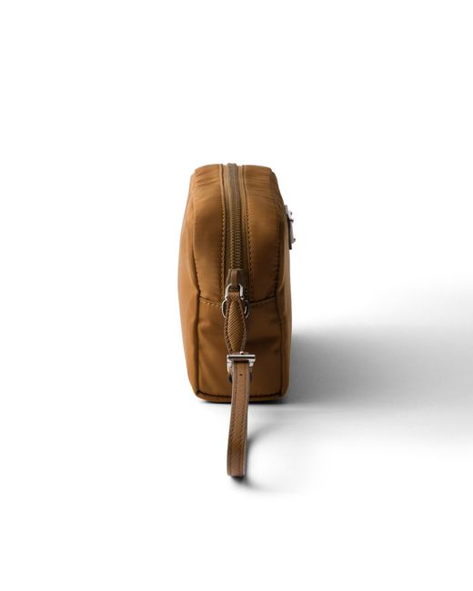 Prada Brown Small Re-Nylon Pouch