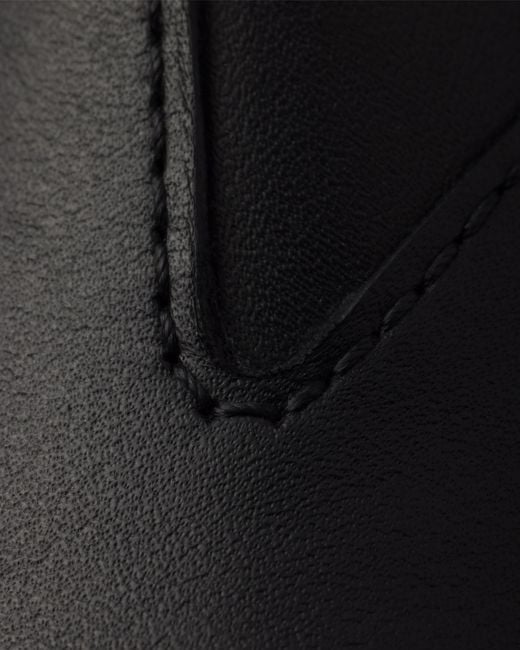 Prada Black Leather Chelsea Boots, Size 5 for men